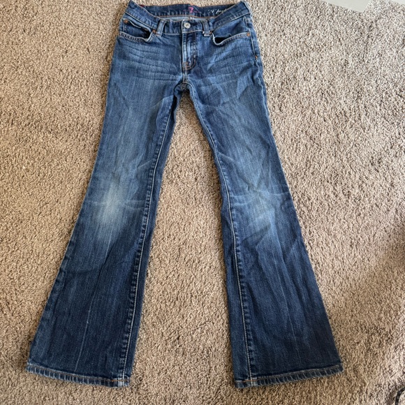 7 for all mankind girls Flare “A” jeans - Picture 1 of 6